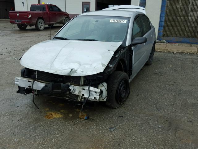 1G8AJ55F87Z176791 - 2007 SATURN ION LEVEL SILVER photo 2