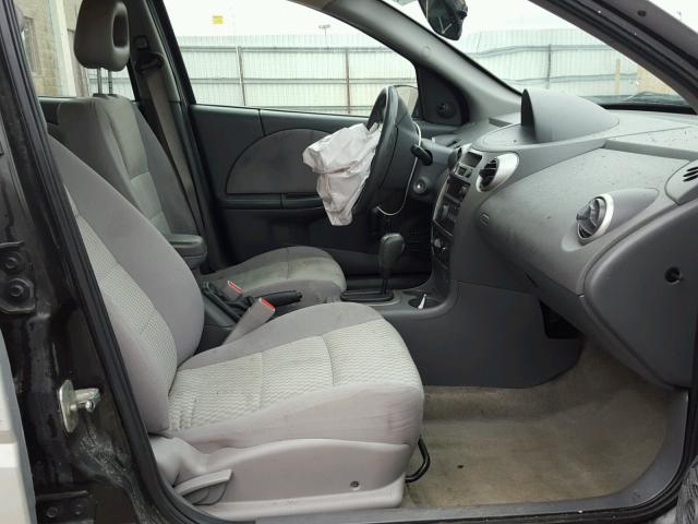 1G8AJ55F87Z176791 - 2007 SATURN ION LEVEL SILVER photo 5