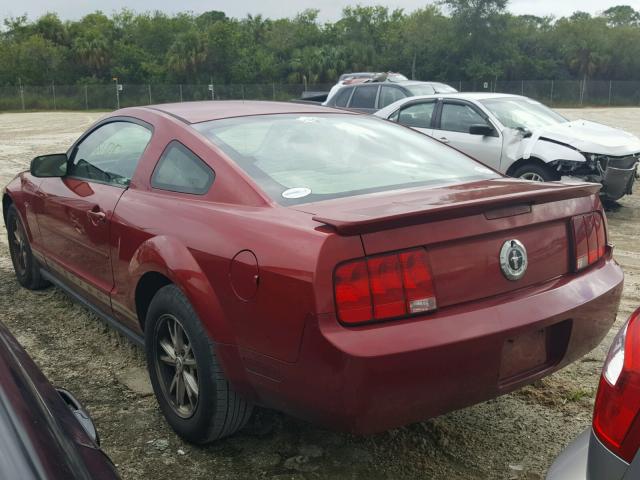 1ZVHT80N185128148 - 2008 FORD MUSTANG RED photo 3