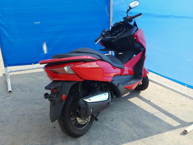 MLHNF0400E5000280 - 2014 HONDA NSS300 RED photo 4