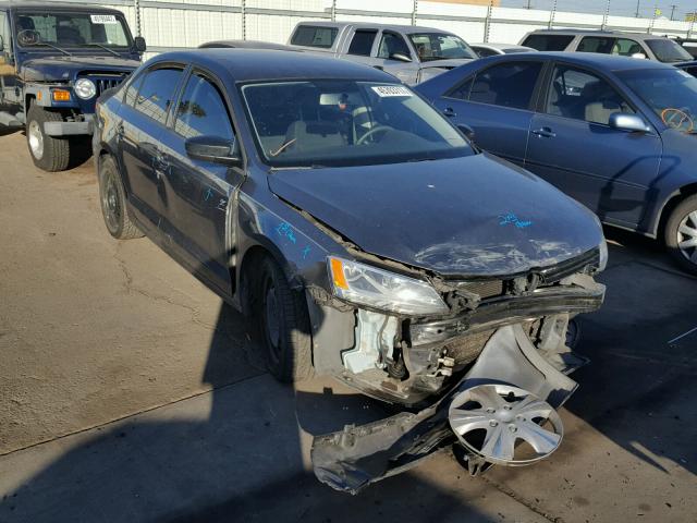 3VW1K7AJ9CM344004 - 2012 VOLKSWAGEN JETTA BASE BLUE photo 1