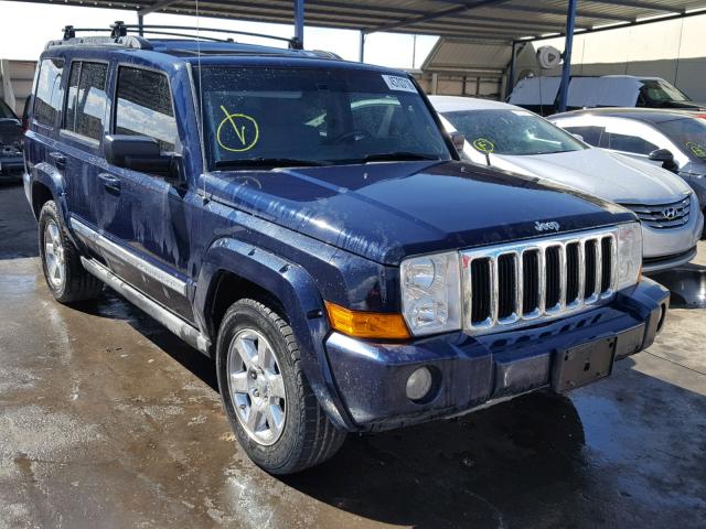 1J8HG58216C173849 - 2006 JEEP COMMANDER Mavi foto 1