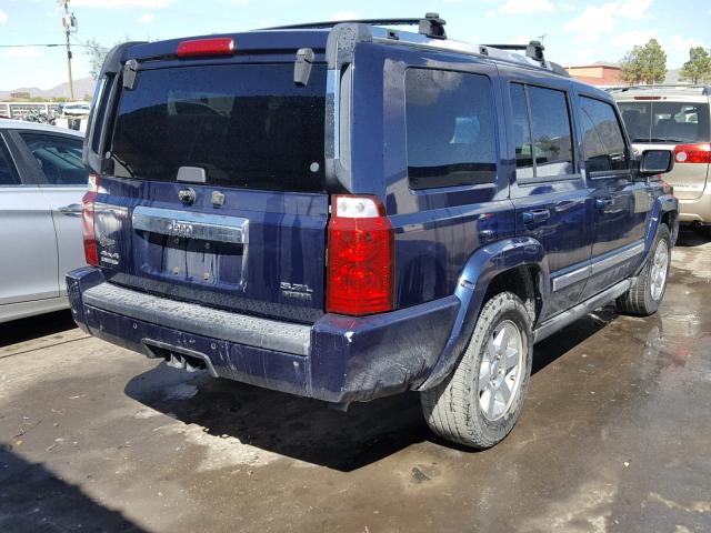 1J8HG58216C173849 - 2006 JEEP COMMANDER Mavi foto 4