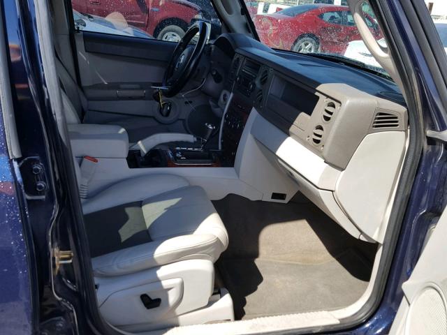 1J8HG58216C173849 - 2006 JEEP COMMANDER Mavi foto 5