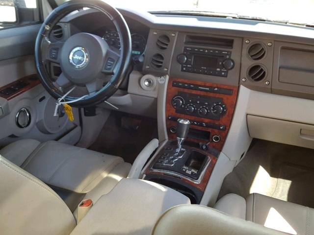 1J8HG58216C173849 - 2006 JEEP COMMANDER Mavi foto 9