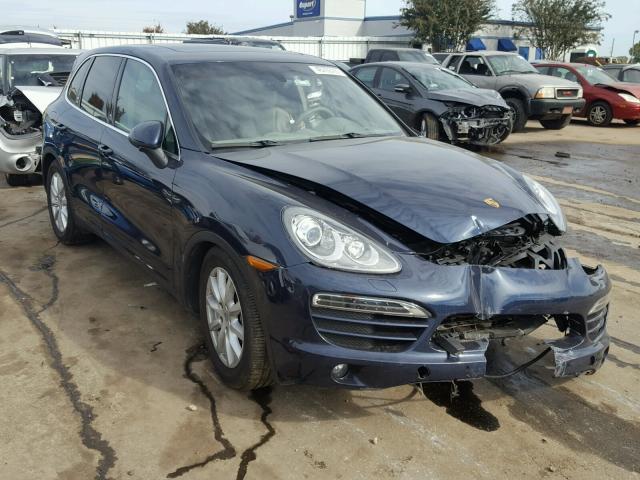 WP1AA2A28DLA06466 - 2013 PORSCHE CAYENNE BLUE photo 1