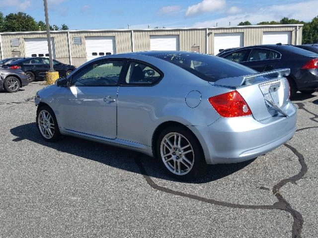 JTKDE177470183580 - 2007 TOYOTA SCION TC ლურჯი ფოტო 3