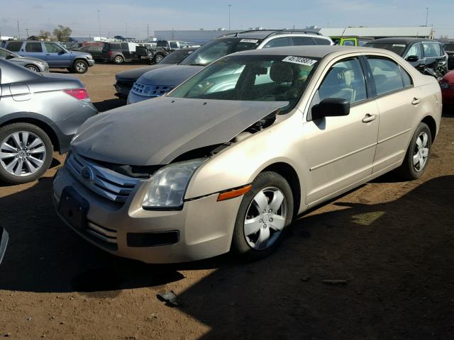 3FAHP06Z37R210967 - 2007 FORD FUSION S TAN photo 2