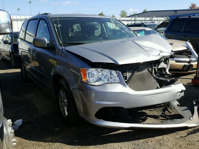 2C4RDGCGXDR553151 - 2013 DODGE GRAND CARA GRAY photo 1