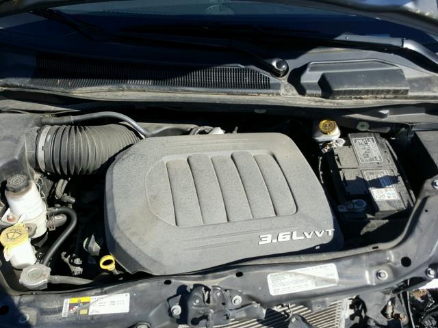 2C4RDGCGXDR553151 - 2013 DODGE GRAND CARA GRAY photo 7