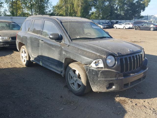 1J8FT47W48D687211 - 2008 JEEP COMPASS SP BLACK photo 1