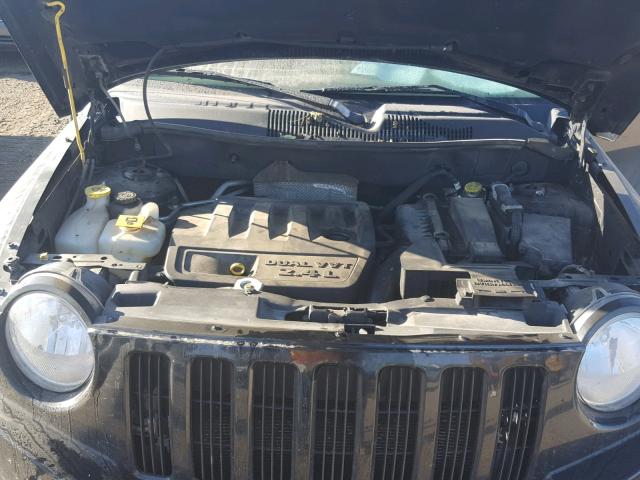 1J8FT47W48D687211 - 2008 JEEP COMPASS SP BLACK photo 7
