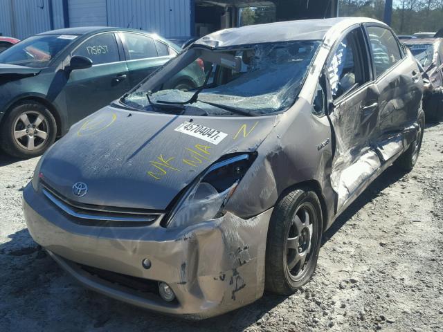 JTDKB20U377636396 - 2007 TOYOTA PRIUS SILVER photo 2