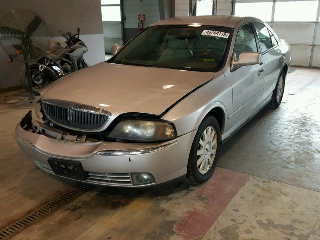 1LNHM86S94Y628771 - 2004 LINCOLN LS SILVER photo 2