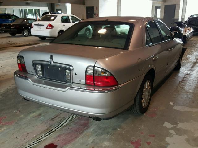 1LNHM86S94Y628771 - 2004 LINCOLN LS SILVER photo 4