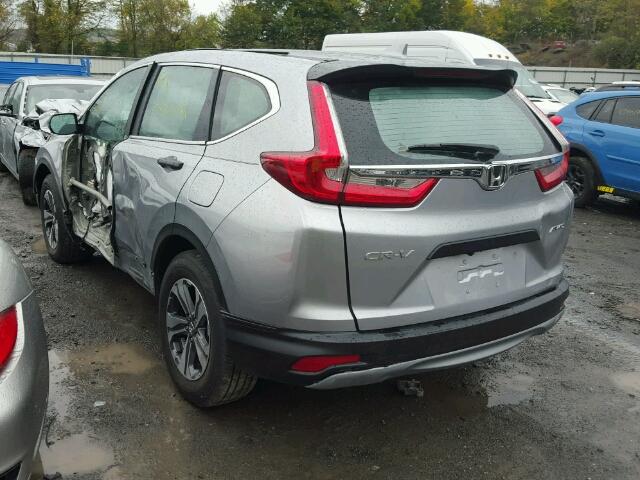 2HKRW6H34HH207643 - 2017 HONDA CR-V SILVER photo 3