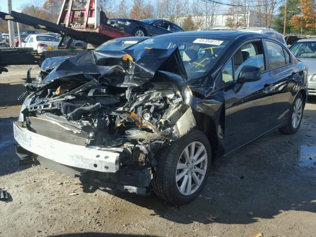 2HGFB2F86CH321832 - 2012 HONDA CIVIC EX 黑色 照片 2