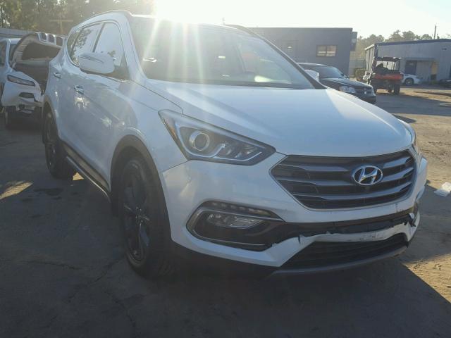 5XYZW4LA6HG396152 - 2017 HYUNDAI SANTA FE S WHITE photo 1