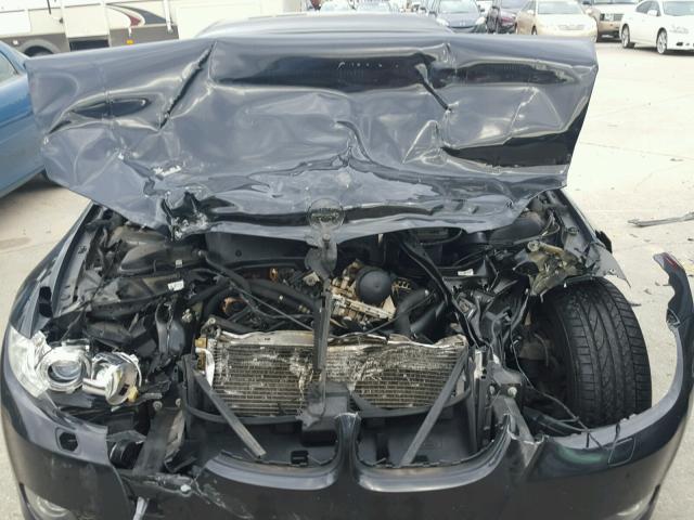 WBAWL7C52AP475799 - 2010 BMW 335 I BLACK photo 7
