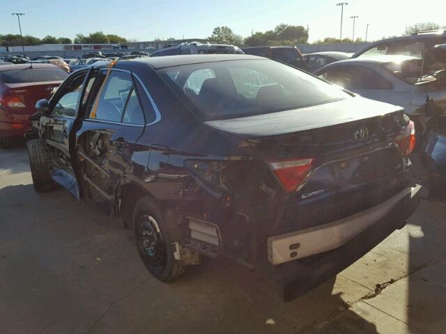 4T1BF1FK8FU042144 - 2015 TOYOTA CAMRY LE BLACK photo 3