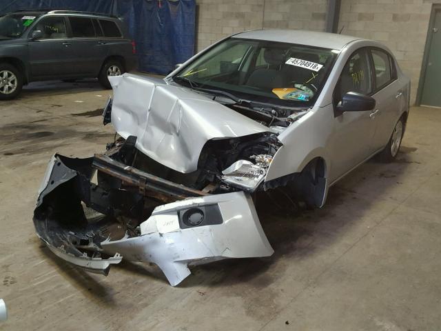 3N1AB61E77L653324 - 2007 NISSAN SENTRA 2.0 SILVER photo 2