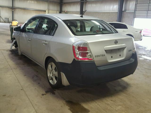 3N1AB61E77L653324 - 2007 NISSAN SENTRA 2.0 SILVER photo 3