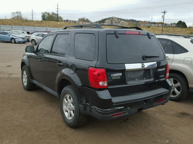 4F2CZ96G19KM06589 - 2009 MAZDA TRIBUTE BLACK photo 3