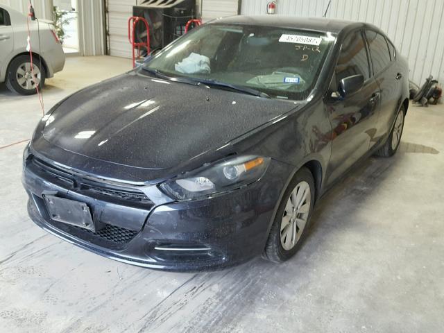 1C3CDFBB2ED672925 - 2014 DODGE DART SXT GRAY photo 2