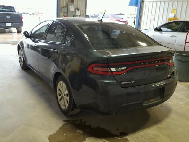 1C3CDFBB2ED672925 - 2014 DODGE DART SXT GRAY photo 3