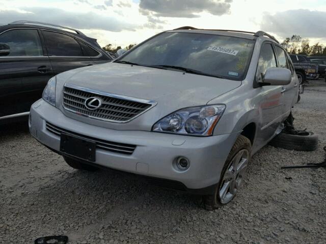 JTJGW31U482850405 - 2008 LEXUS RX SILVER photo 2