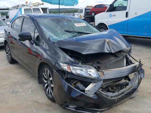 2HGFB2F90FH519108 - 2015 HONDA CIVIC EXL 黑色 照片 1