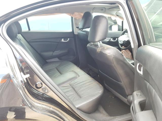 2HGFB2F90FH519108 - 2015 HONDA CIVIC EXL 黑色 照片 6