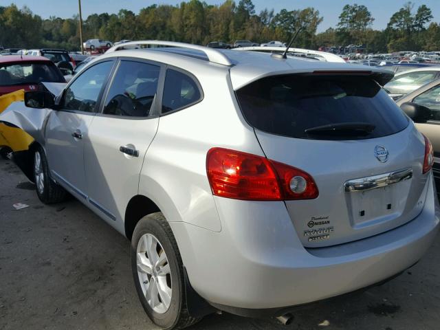 JN8AS5MV2FW257284 - 2015 NISSAN ROGUE SELE SILVER photo 3