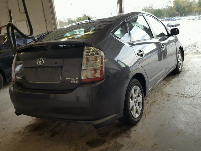 JTDKB20U573281898 - 2007 TOYOTA PRIUS GRAY photo 4