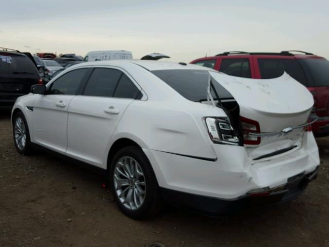 1FAHP2F80FG171831 - 2015 FORD TAURUS LIM WHITE photo 3