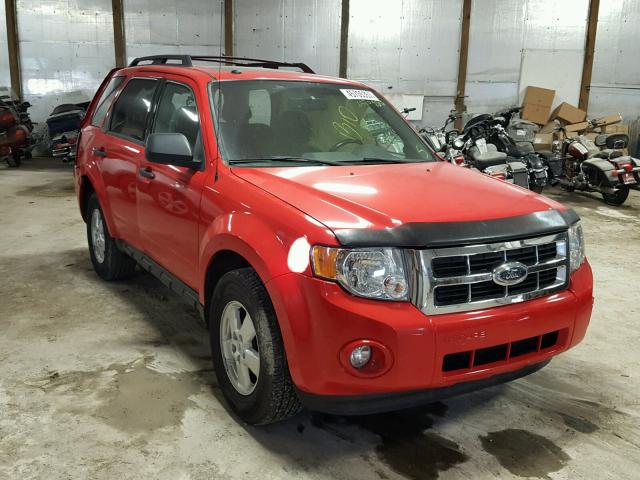 1FMCU03749KA13101 - 2009 FORD ESCAPE XLT RED photo 1