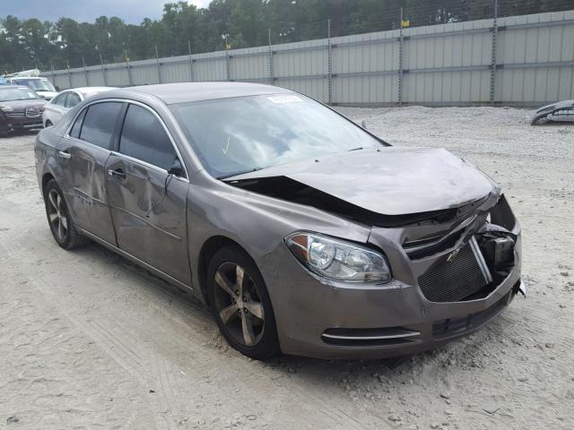 1G1ZC5E0XCF292528 - 2012 CHEVROLET MALIBU 1LT BROWN photo 1