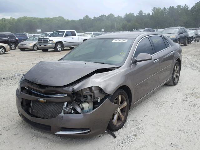 1G1ZC5E0XCF292528 - 2012 CHEVROLET MALIBU 1LT BROWN photo 2