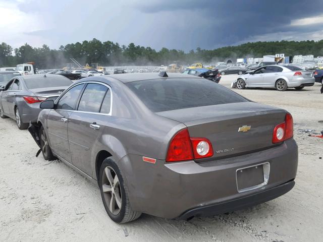 1G1ZC5E0XCF292528 - 2012 CHEVROLET MALIBU 1LT BROWN photo 3