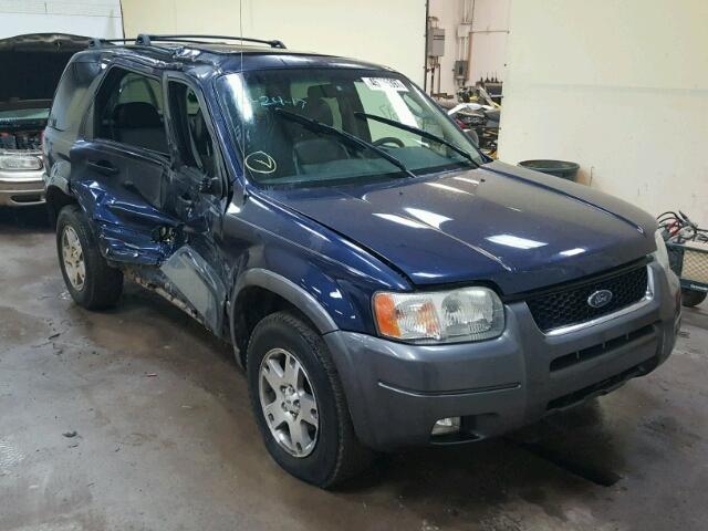 1FMYU93104KA15300 - 2004 FORD ESCAPE XLT BLUE photo 1