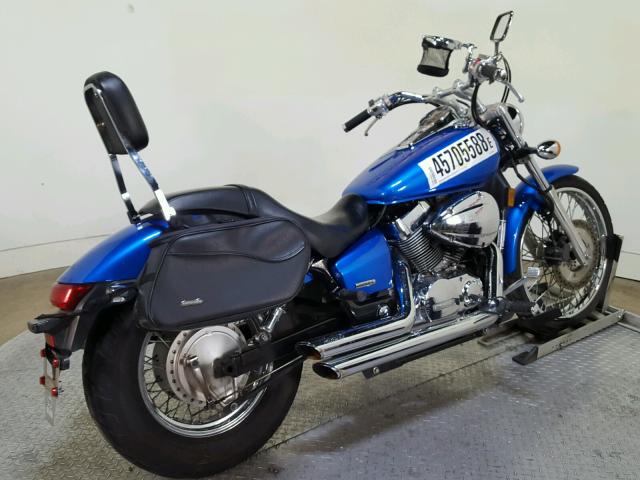 JH2RC53047M000620 - 2007 HONDA VT750 C2 BLUE photo 8