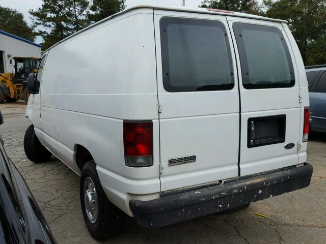 1FTNE24W28DA42207 - 2008 FORD ECONOLINE WHITE photo 3