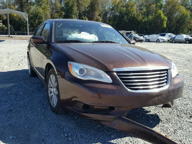 1C3CCBBB5CN302121 - 2012 CHRYSLER 200 TOURIN BROWN photo 1