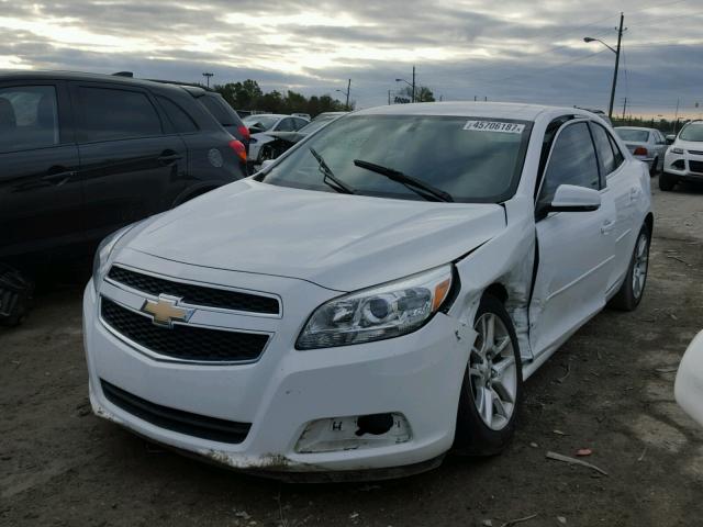 1G11C5SA0DF346639 - 2013 CHEVROLET MALIBU 1LT WHITE photo 2