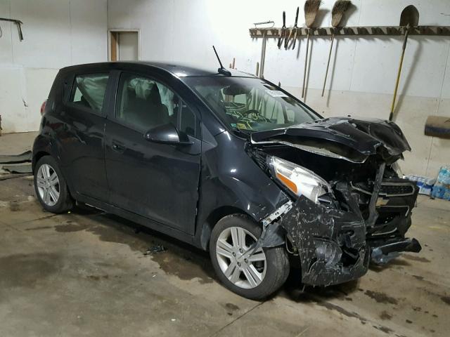 KL8CD6S9XDC614356 - 2013 CHEVROLET SPARK 1LT BLACK photo 1