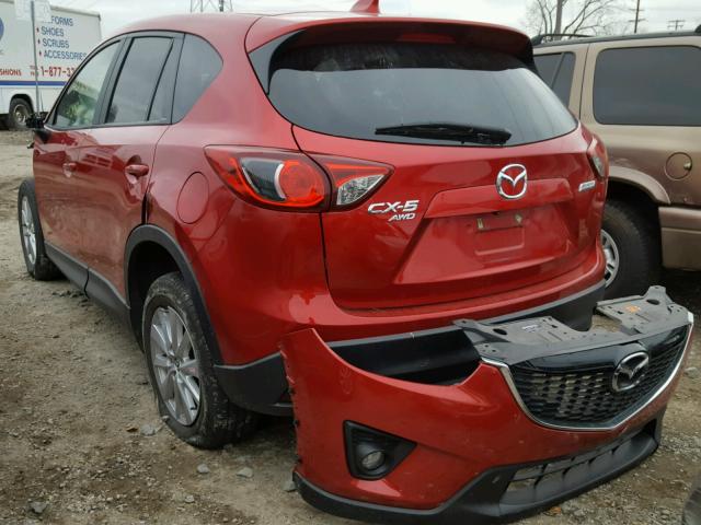 JM3KE4CY7F0482856 - 2015 MAZDA CX-5 TOURI RED photo 3