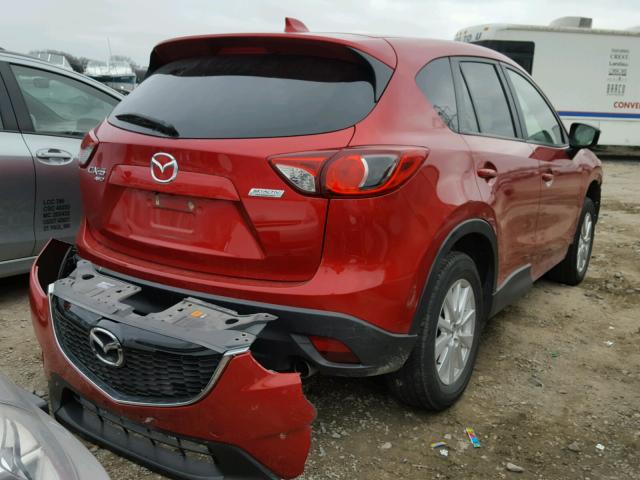 JM3KE4CY7F0482856 - 2015 MAZDA CX-5 TOURI RED photo 4