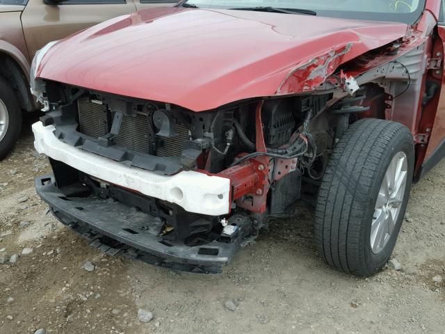 JM3KE4CY7F0482856 - 2015 MAZDA CX-5 TOURI RED photo 9