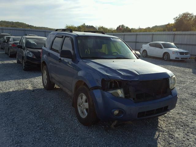 1FMCU03799KA07875 - 2009 FORD ESCAPE XLT BLUE photo 1