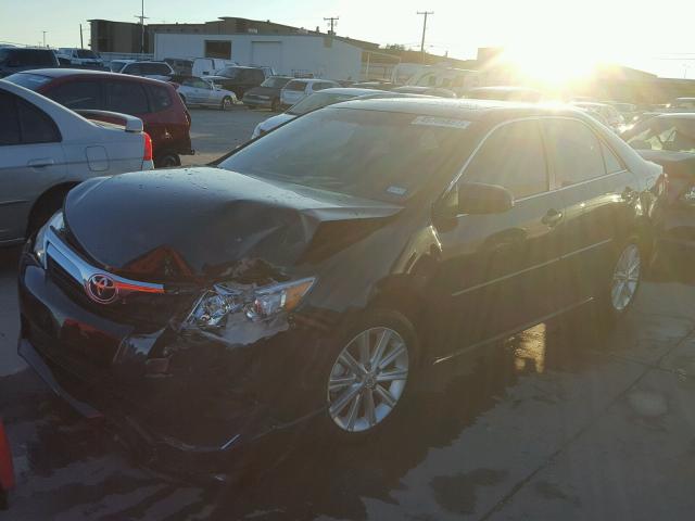 4T4BF1FK6ER363118 - 2014 TOYOTA CAMRY L GRAY photo 2